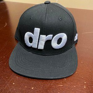 Dro Mens 3D Embroidered Logo Snapback Cap One Size